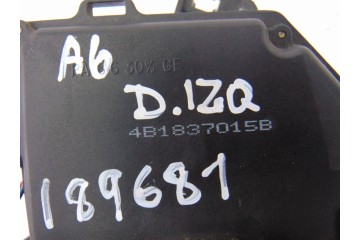 4B1837015B  CERRADURA PUERTA DELANTERA IZQUIERDA AUDI A6 BERLINA (4B2) 2.8 Quattro 2000 4B1837015B 189681 AUDI - 2