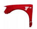 BLU Mudguard AUDI A3 8P LY3J left red 03 08 front Color red