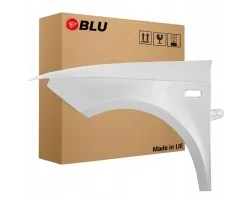 BLU Mudguard SEAT IBIZA IV 4 6J LB9A left white 08 17 front CandyWeiss