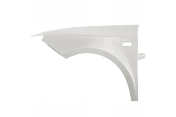 BLU Mudguard SEAT IBIZA IV 4 6J LB9A left white 08 17 front CandyWeiss EAN GTIN 5906293132907