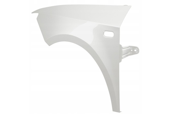 BLU Mudguard SEAT IBIZA IV 4 6J LB9A left white 08 17 front CandyWeiss Catalog number of the part 193491159