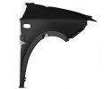 BLU Mudguard SEAT IBIZA IV 4 6J LB9A left white 08 17 front CandyWeiss Installation side front left