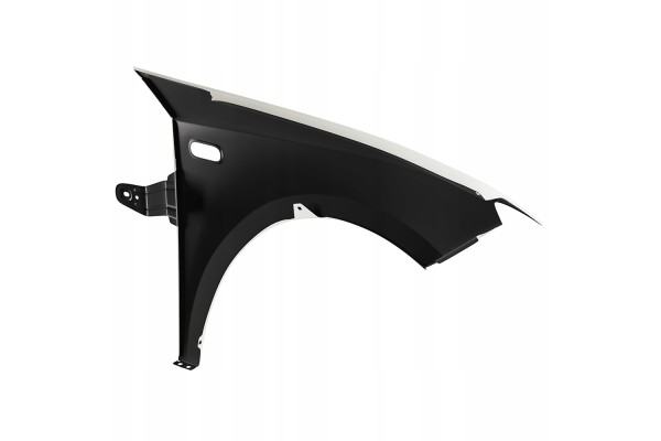 BLU Mudguard SEAT IBIZA IV 4 6J LB9A left white 08 17 front CandyWeiss Car type passenger cars