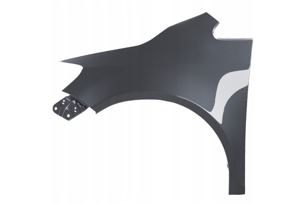 BLU Mudguard VW GOLF V PLUS 5 LA7T left grey 05 09 front Unitedgrey Color gray