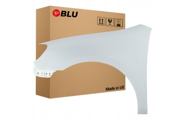 BLU Mudguard VW GOLF VI 6 LB9A left white 08 16 front hatchback