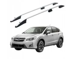 Barras de Techo Subaru XV SUV 2011-2023 Aluminio Plateado