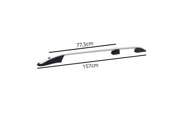 ROOF RAILS SUBARU XV SUV 2011 2023 SILVER ALUMINIUM Car type passenger cars