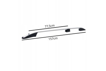 ROOF RAILS SUBARU XV SUV 2011 2023 SILVER ALUMINIUM Car type passenger cars