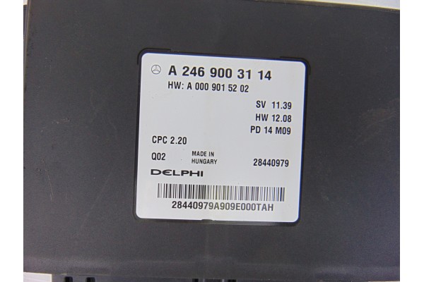 A2469003114 MODULO ELECTRONICO MERCEDES-BENZ CLASE A (BM 176)