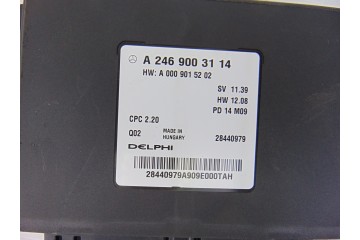 A2469003114 MODULO ELECTRONICO MERCEDES-BENZ CLASE A (BM 176)