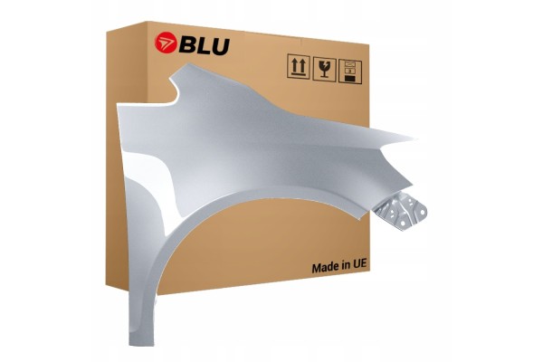 BLU Mudguard VW GOLF V PLUS 5 LA7W right silver 05 09 front ReflexSilber