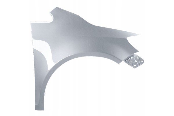 BLU Mudguard VW GOLF V PLUS 5 LA7W right silver 05 09 front ReflexSilber Color silver