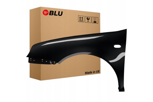 BLU Mudguard VW GOLF IV 4 LC9Z left black 97 06 front