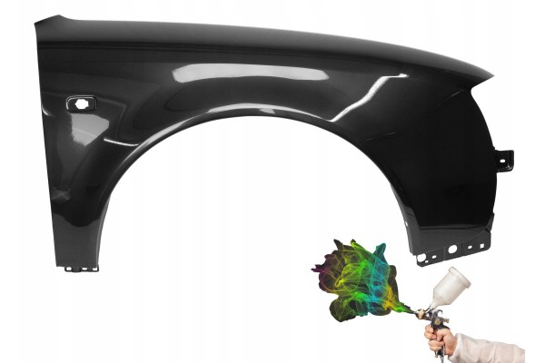 FRONT MUDGUARD RIGHT AUDI A6 C5 1997 2001 BEFORELIFT ANY COLOUR