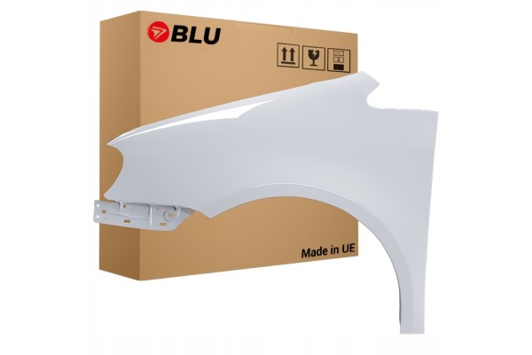 BLU Mudguard VW TOURAN 1T1 LA7W left silver 03 06 front ReflexSilver