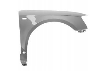 BLU Mudguard AUDI A3 8P LY7W right silver 03 08 front Color silver