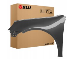 BLU Mudguard VW GOLF V 5 LA7T left silver 03 09 front hatchback