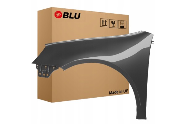 BLU Mudguard VW GOLF V 5 LA7T left silver 03 09 front hatchback