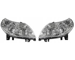 FIAT DUCATO PEUGEOT BOXER JUMPER 2011 2014 2PCS HEADLIGHTS 7 PIN P L