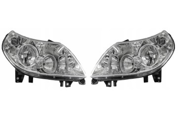 FIAT DUCATO PEUGEOT BOXER JUMPER 2011 2014 2PCS HEADLIGHTS 7 PIN P L