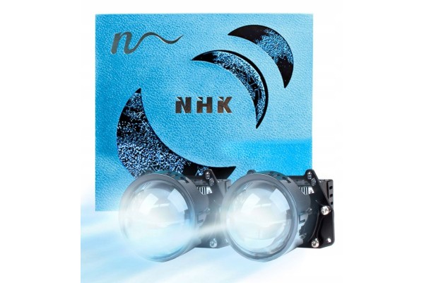 Lentes Proyectores Bi-LED 3.0 NHK Gen. 5 Redondos Regeneración de Far