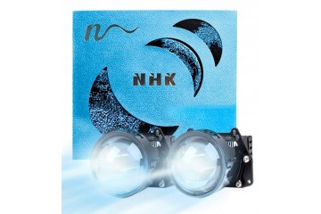 Lentes Proyectores Bi-LED 3.0 NHK Gen. 5 Redondos Regeneración de Far
