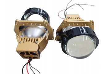 SET OF 2X BILED LENSES BI LED 3 0 stronger than koito TOP QUALITY