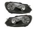 Headlight front halogen lamp H15 H7 left right VW Golf VI 2008 2012