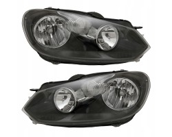 Headlight front halogen lamp H15 H7 left right VW Golf VI 2008 2012