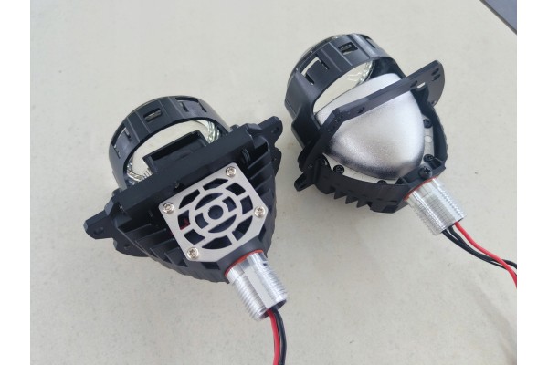 BILED 2 5 WARM COLOR 4300K Lenses For Thread G5 BI LED Mount Installation side left right