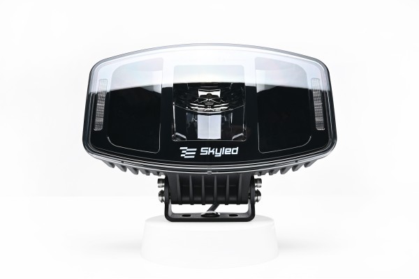 SKYLED JUMBO FULL LED HEADLAMP WITH POSITION LIGHTS Car type 4x4 SUV buses trucks cargo vans RVs passenger cars