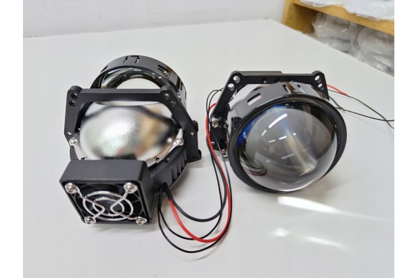 3 BI LED BILED lenses 6 3 truck diodes 24V Installation side left right