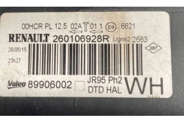 HEADLIGHT LAMP FRONT RENAULT SCENIC III 3 LIFT RIGHT EUROPE ORIGINAL WHOLE Version European