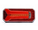 W150 LED rear lamp set with 5m cable 13PIN 12V 24V Part manufacturer WAS