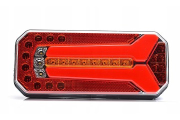 W150 LED rear lamp set with 5m cable 13PIN 12V 24V Installation side multipurpose
