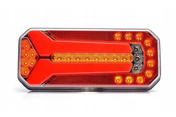 W150 LED rear lamp set with 5m cable 13PIN 12V 24V Car type buses trucks cargo vans