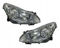 SET OF HEADLIGHTS OPEL CORSA D 2006 2010