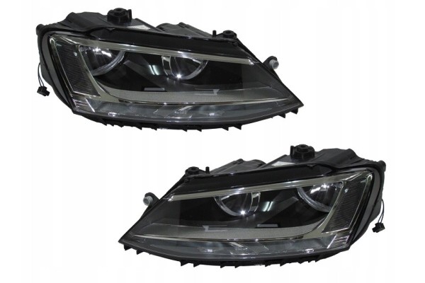 SET OF HEADLIGHTS VW JETTA 1B 2010 2018