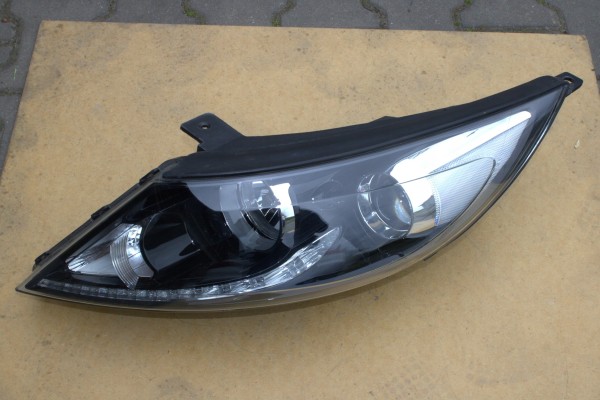 HEADLIGHT LAMP FRONT KIA SPORTAGE III LED XENON LEFT EUROPE ORIGINAL WHOLE