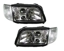 Juego de Faros y Intermitentes Audi A6 C4 1994-1997 2 Lentes