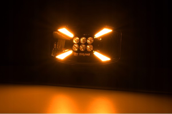 SKYLED STELLA FLASH 140W FULL LED HEADLIGHT LAMP COVER Car type 4x4 SUV buses trucks cargo vans RVs passenger cars