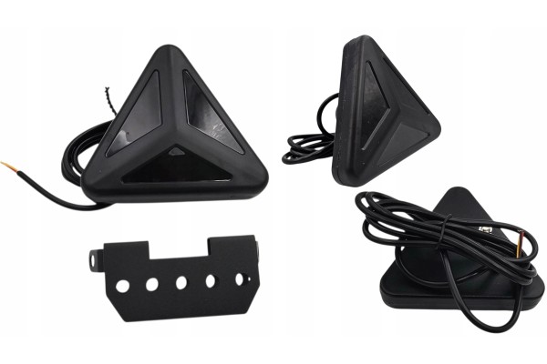 LAMP REAR STOP THIRD STOP LIGHT UNIVERSAL BLACK STRONG F1 EAN GTIN 5906288212782