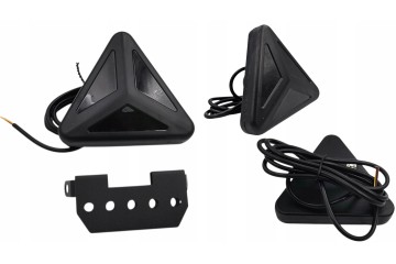 LAMP REAR STOP THIRD STOP LIGHT UNIVERSAL BLACK STRONG F1 EAN GTIN 5906288212782
