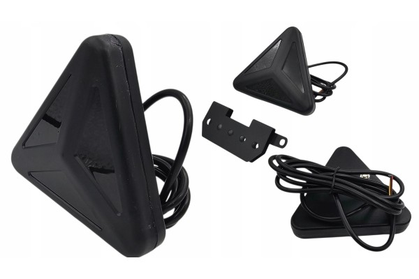 LAMP REAR STOP THIRD STOP LIGHT UNIVERSAL BLACK STRONG F1 Part manufacturer no brand