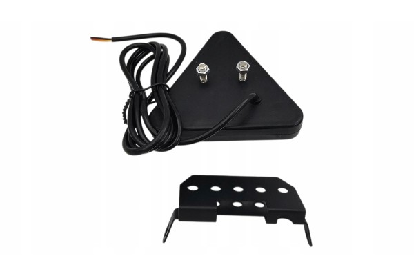 LAMP REAR STOP THIRD STOP LIGHT UNIVERSAL BLACK STRONG F1 Light source LED