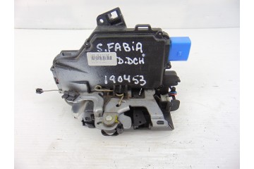 3B1837016  CERRADURA PUERTA DELANTERA DERECHA SKODA FABIA (5J2) Active 2009 3B1837016 190453 SKODA - 1
