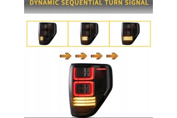 Tail Lights Set Vland Full LED Tuning Smoke Ford F150 F 150 XII mk 12 2008 14 Version European