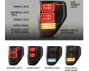 Tail Lights Set Vland Full LED Tuning Smoke Ford F150 F 150 XII mk 12 2008 14 Quality of parts according to GVO P replacement wi