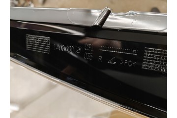 Mercedes S w222 Lift glass lampshade housing Installation side left right