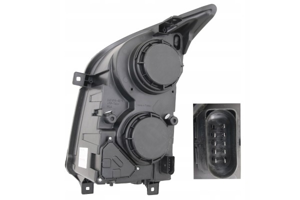 Headlight Lamp Front Vw Crafter 2e 2e0 2005 2013 set Catalog number of the part 9572091ELP9572101E